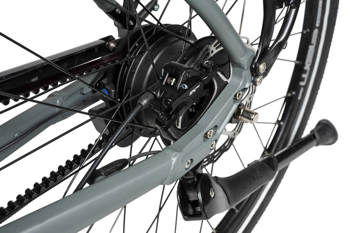 E-TREKKING 625 Automatics E-Bike Gent 28 Zoll Gr: 57cm - Grau, Metall (57cm) - Hawk Bikes