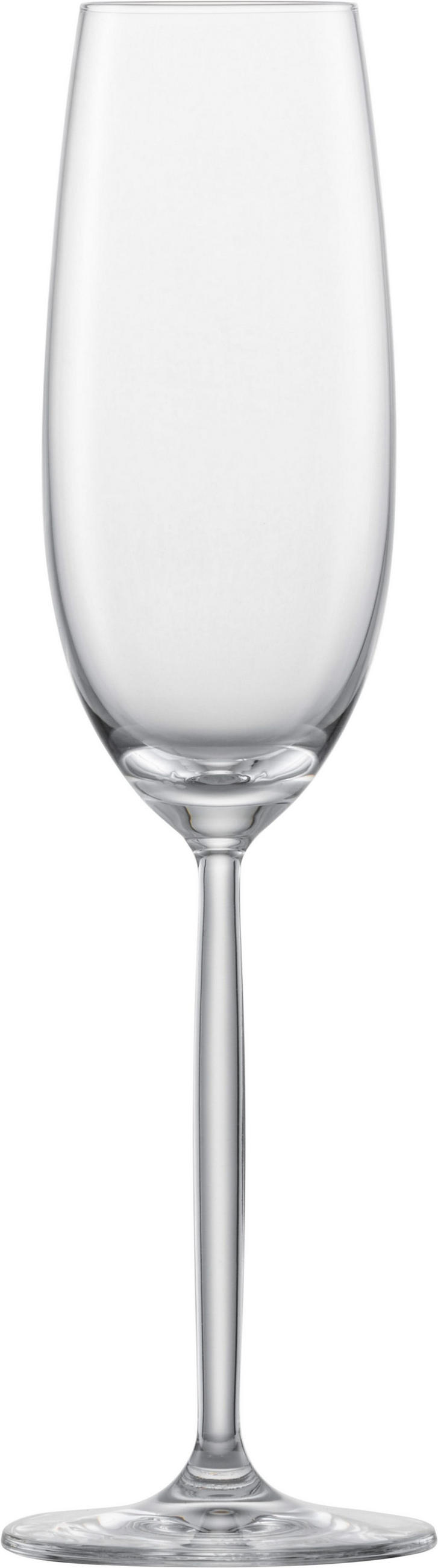 CHAMPAGNERGLAS Champagnergläser - Flöten - Muse - 219 ml - 4 Stück - Transparent, Glas (0.219L) - Schott Zwiesel