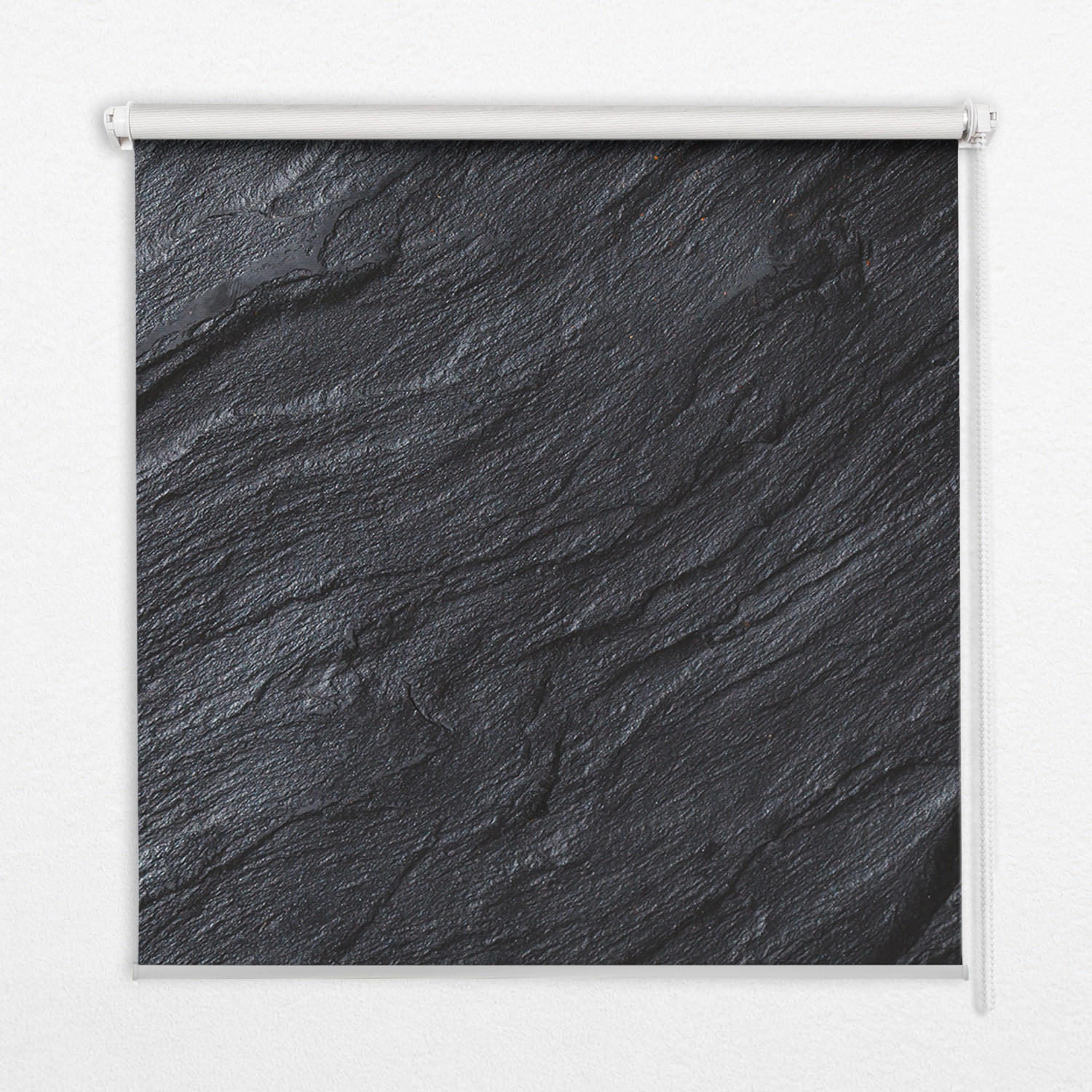 TULUP VNITŘNÍ roleta - okenní roleta - roleta - 110x140 cm - Černá textura