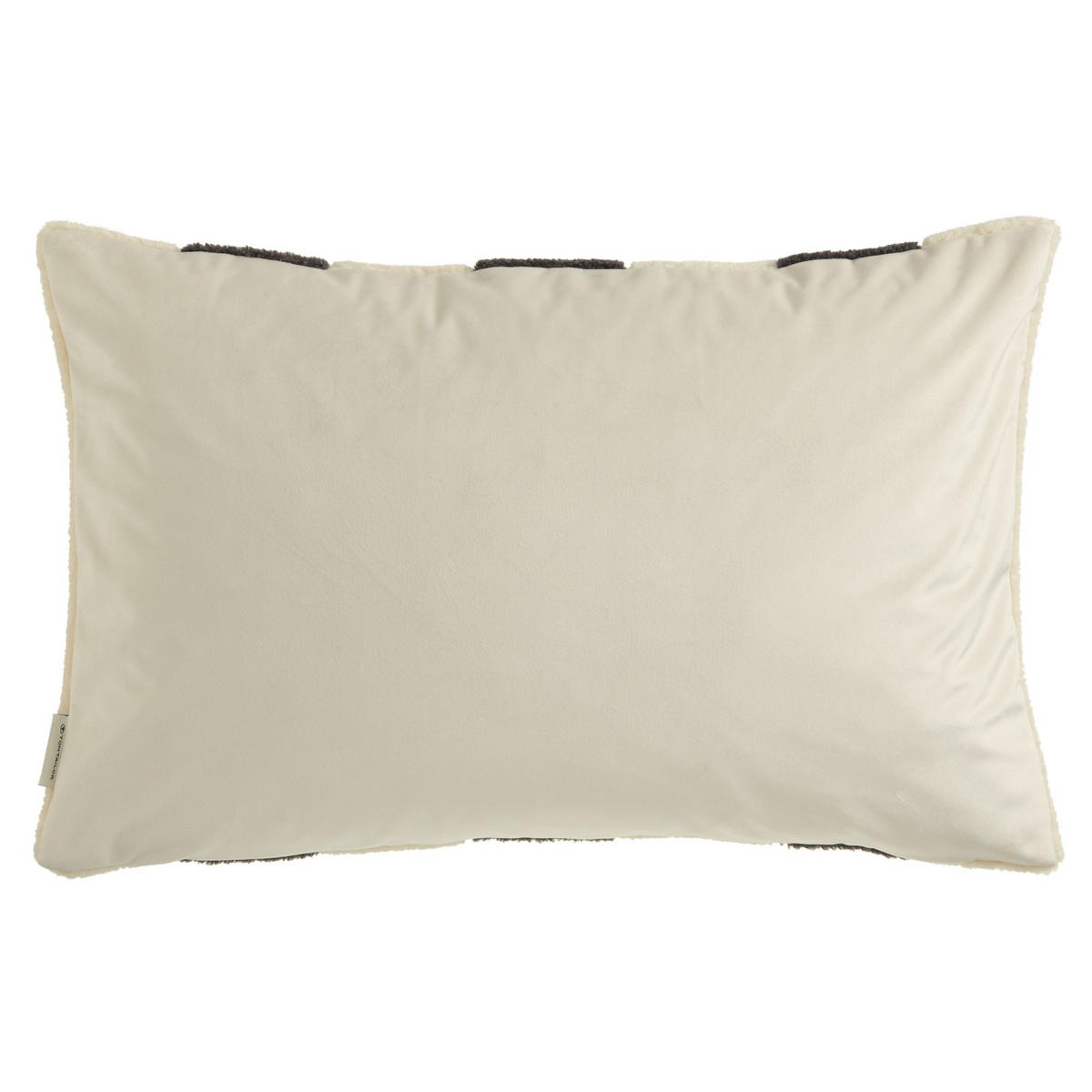 ZIERKISSENHÜLLE TEDDY - Grau, Textil (60/40cm) - Tom Tailor