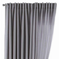 SCHLAUFENGARDINE »Jena« HxB 250x300 cm Silber - Silberfarben, Textil (300/250cm) - Gardinenbox
