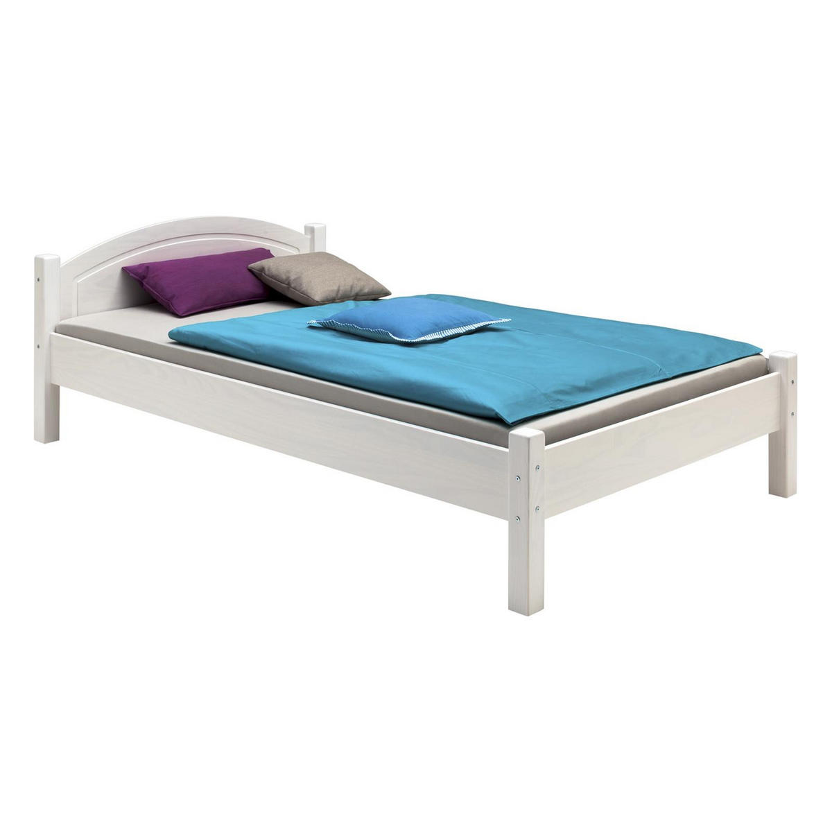 HOLZBETT MARIE 90X200 CM - Weiß, Holz (90/200cm) - IDIMEX