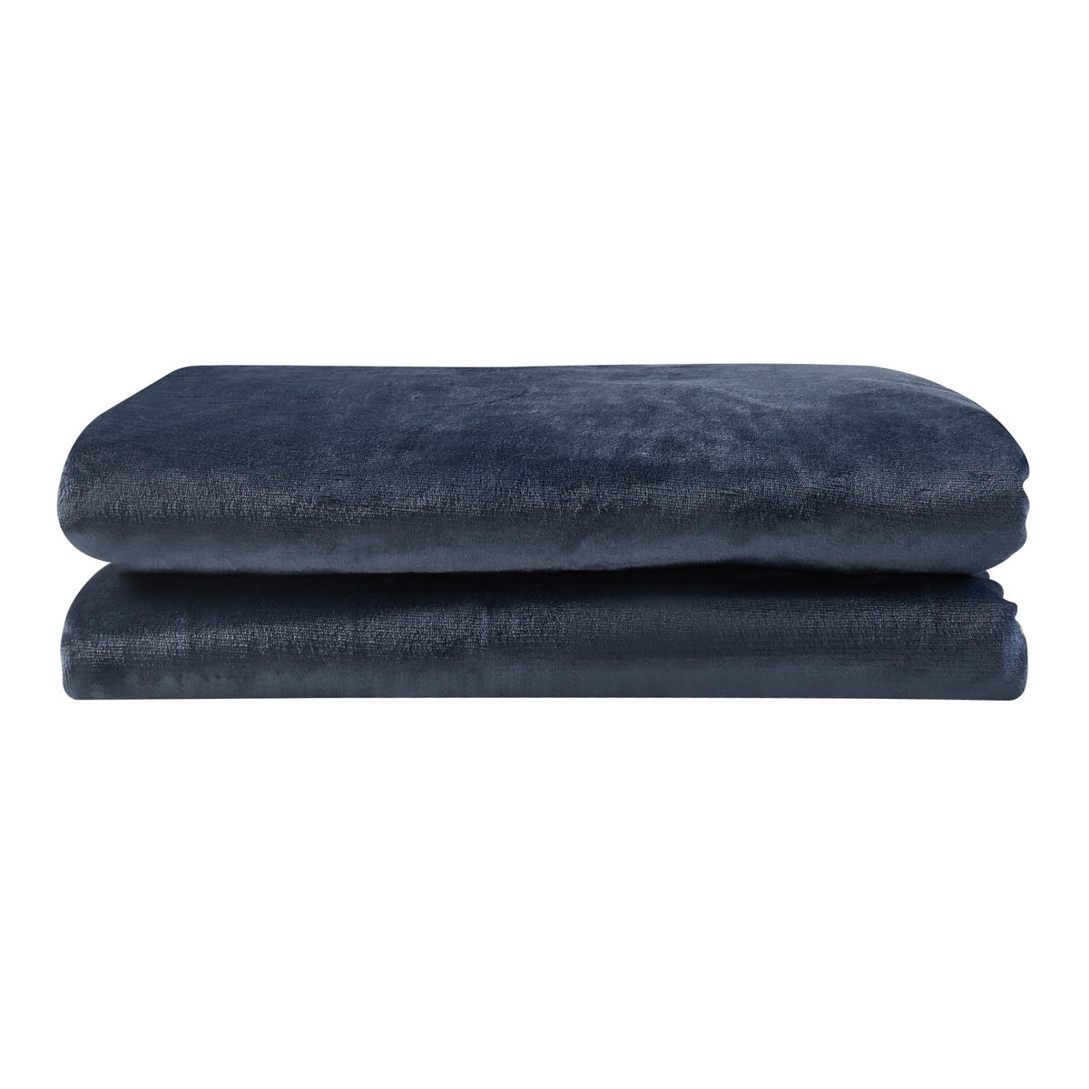 PŘIKRÝVKA Archi - tmavě modrá, textil (180/130cm) - [en.casa]