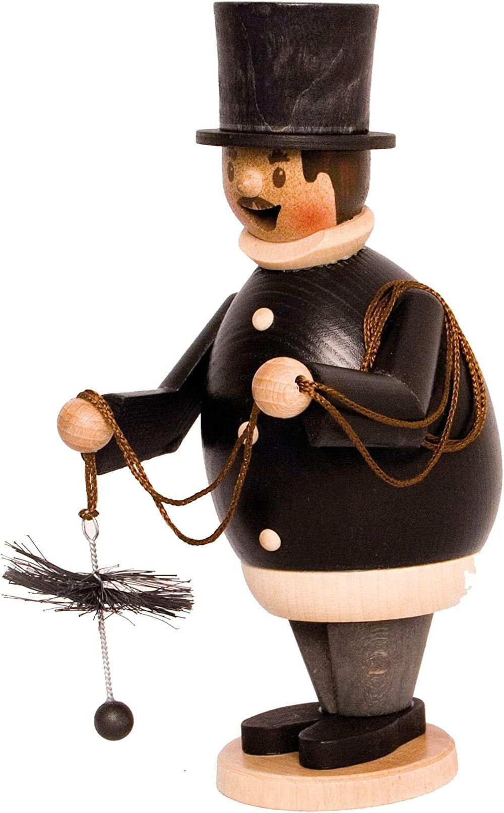 RAUCHMANN Max als Schornsteinfeger 16 cm - Multicolor, Holz (10/16/10cm)