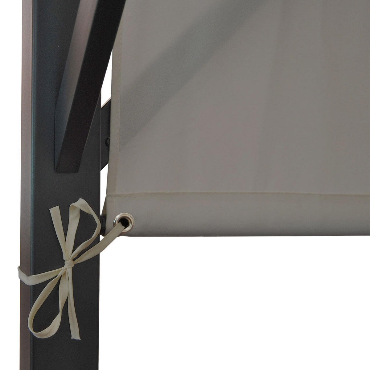 PERGOLA Baia 212x300x400cm Taupe - Taupe, Metall (300/212/400cm) - BERLINLODGE