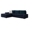 ECKSOFA Orkan Mini Premium - Dunkelblau, Holz/Textil (265/185cm) - MIRJAN24