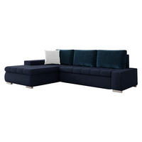 ECKSOFA Orkan Mini Premium - Dunkelblau, Holz/Textil (265/185cm) - MIRJAN24