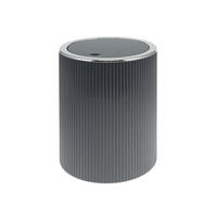KOSMETIKEIMER 5,5 Liter, GAVELLO grau, Kunststoff - Grau, Kunststoff (19/24.5/19cm) - bremermann