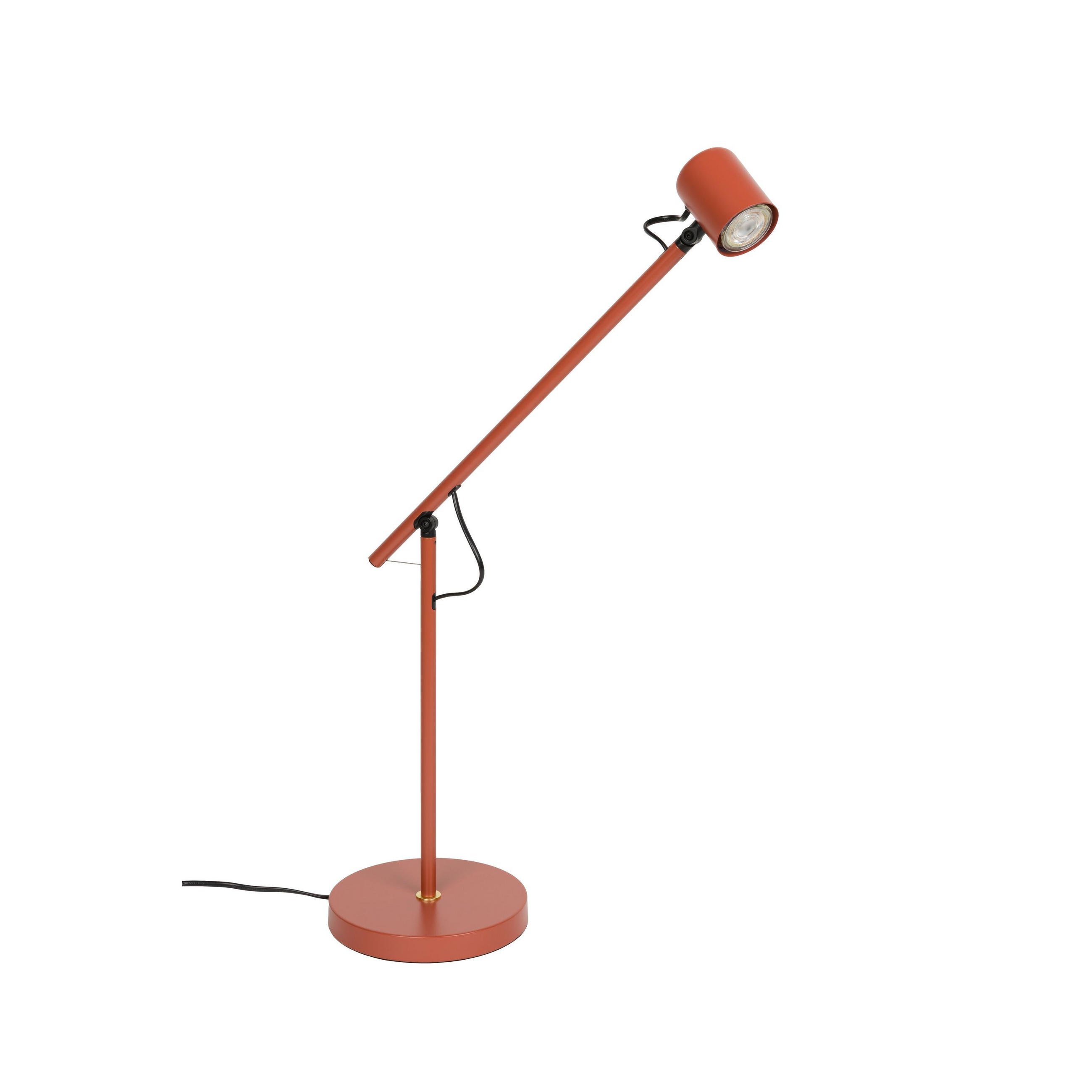 TISCHLAMPE Aero Rot - Rot, Metall (55/20/45.5cm) - Housecraft Living