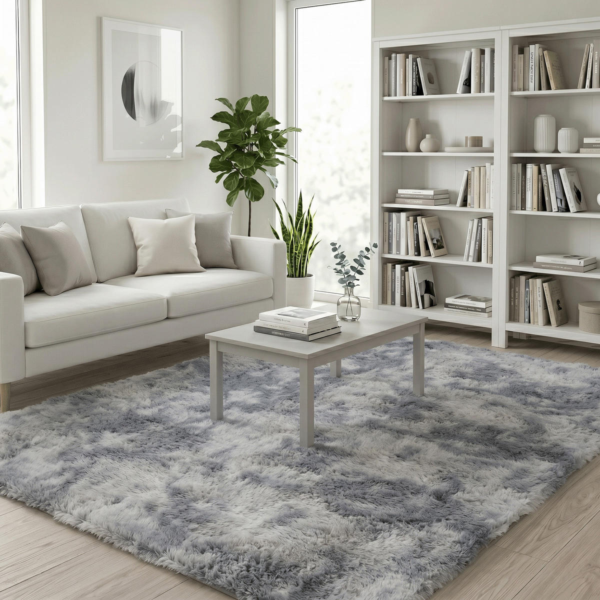 HOCHFLOR SHAGGY TEPPICH FLUFFY - Dunkelbraun, Textil (200/290cm) - Pergamon