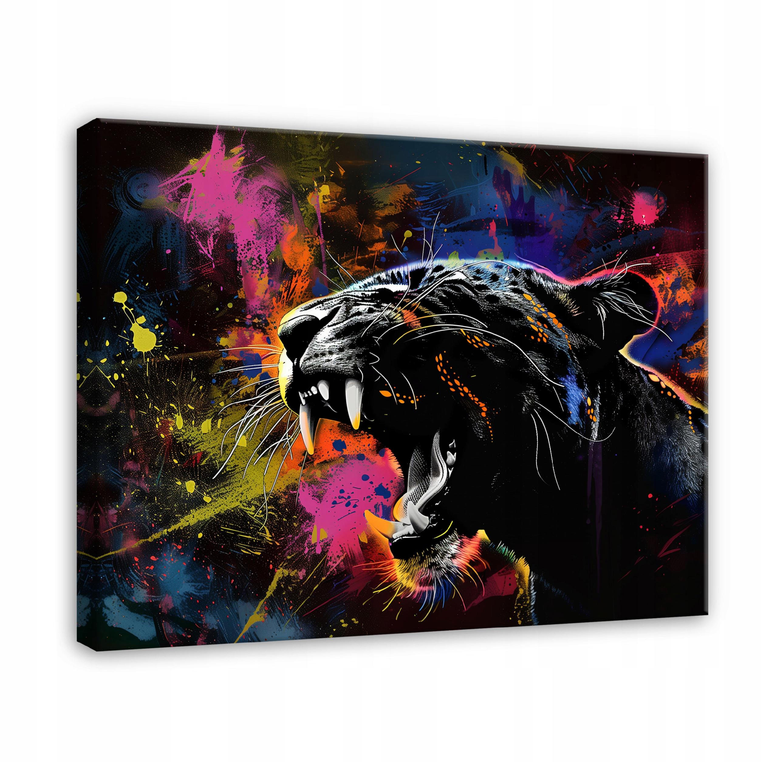 LEINWAND BILDER Abstrakt 100x70 - Multicolor, Holzwerkstoff (100/70cm) - Wallarena