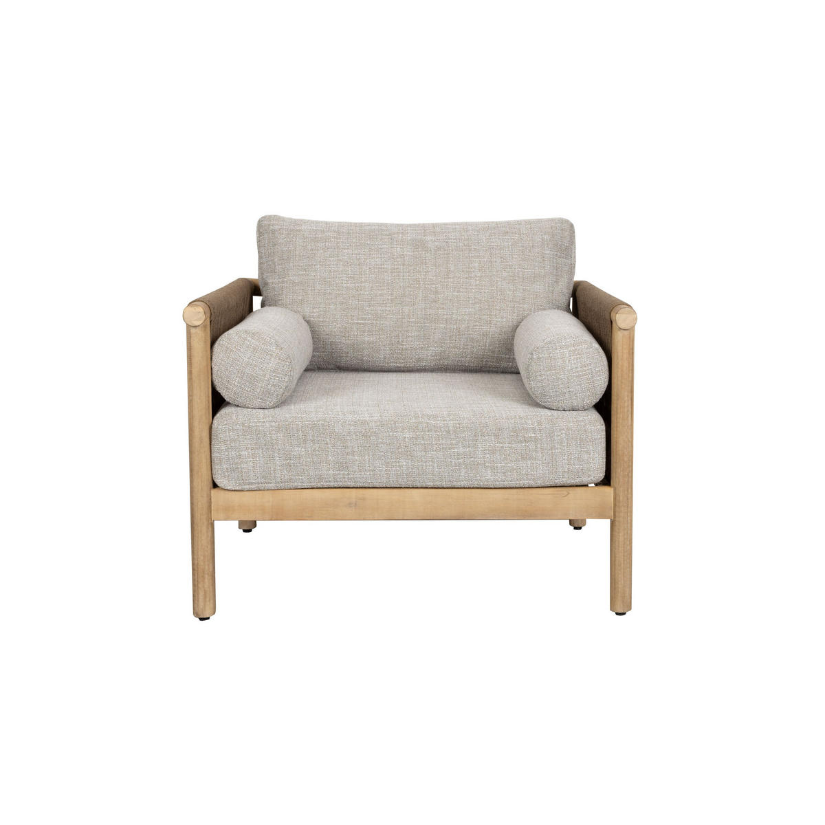 GARTENSESSEL Oasis - 2 er Set - Beige, Metall (95/68/84cm) - Dutchbone