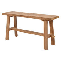 SITZBANK Holz Braun - Braun, Holz (90/45/25cm) - Nordlys