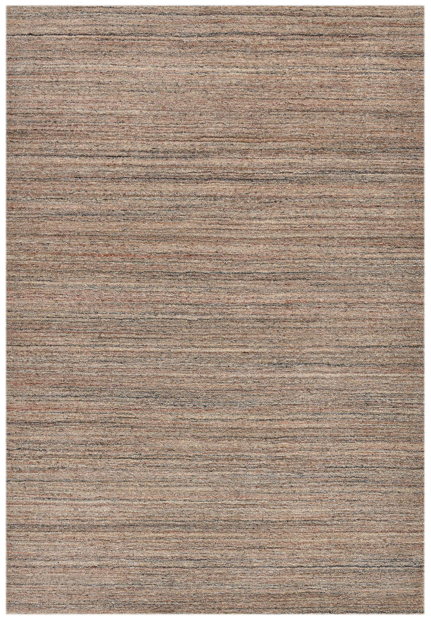 DESIGNER Wollteppich mit Seidenglanz, pflegeleicht, robust 170x240 cm - Rosa, Textil (170/240cm) - Rug and Roll