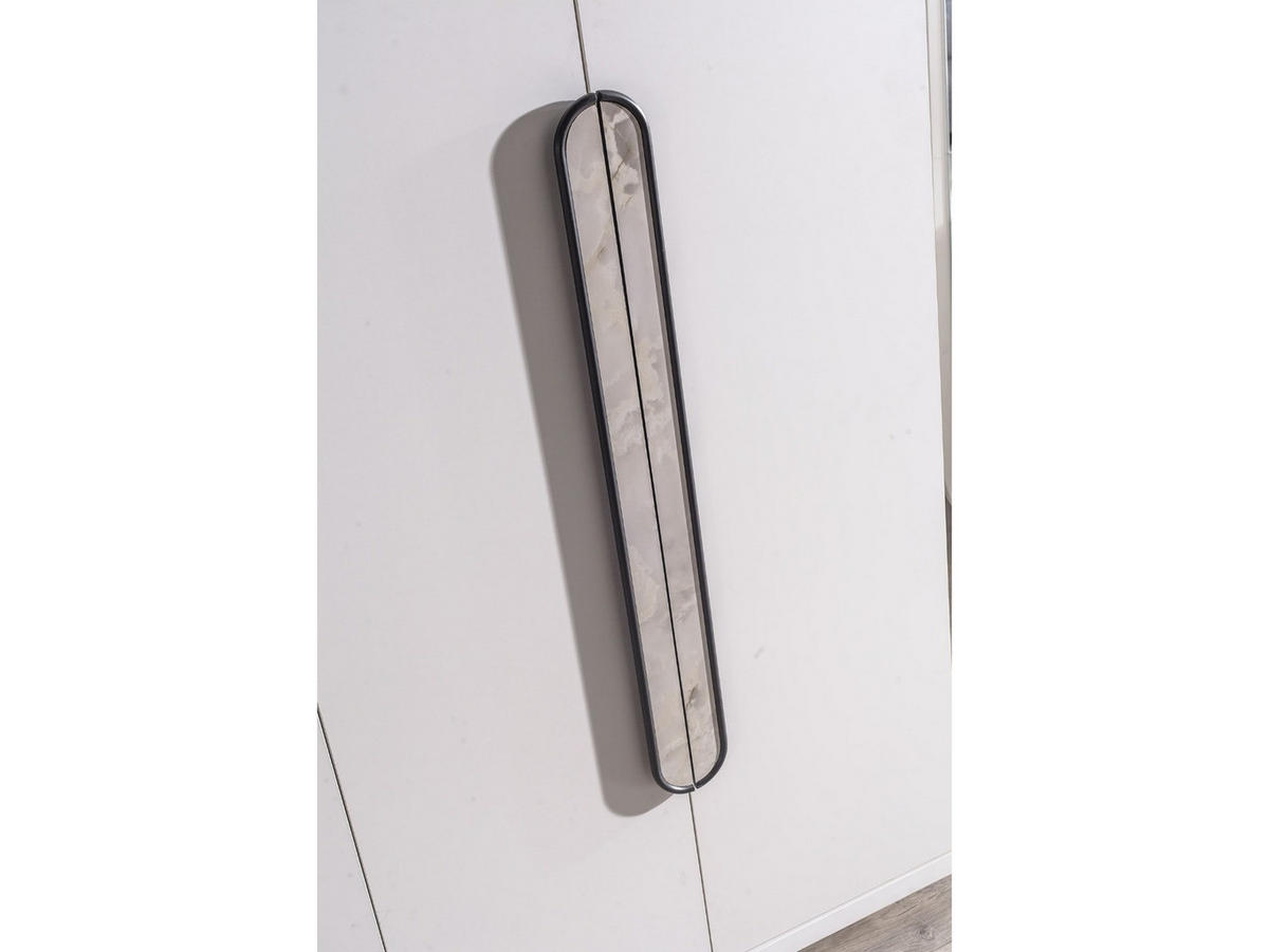 KLEIDERSCHRANK Barcelona 6 trg. - Anthrazit, Holzwerkstoff (250/220/65cm)