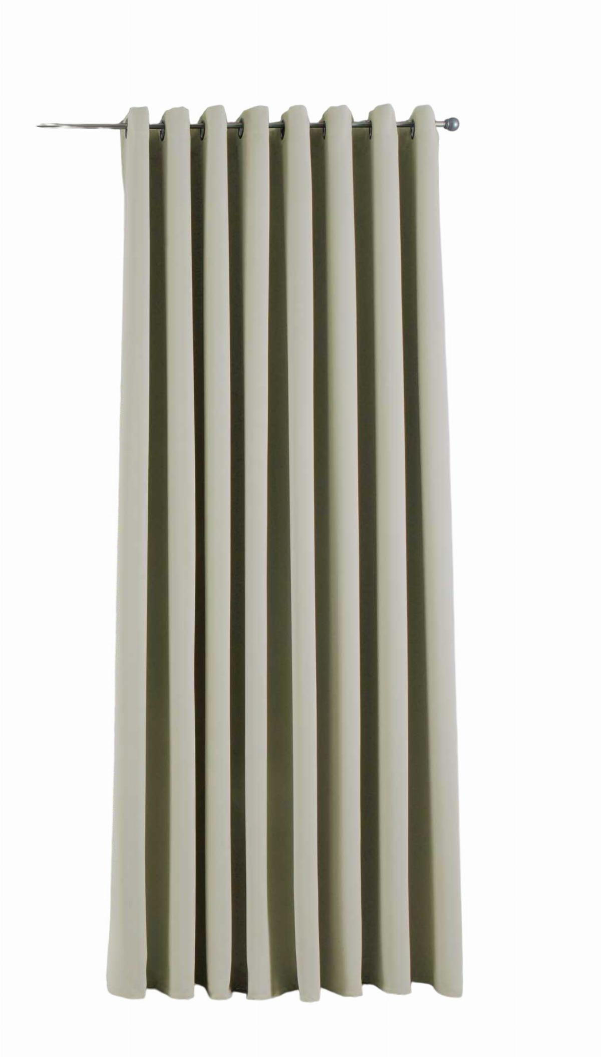 VORHANG »NEW YORK« HxB 245x295 cm Beige - Beige, Textil (295/245cm) - Gardinenbox