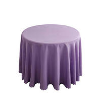 TISCHDECKE Rund 320 cm - Flieder, Textil (320/320/1.5cm)