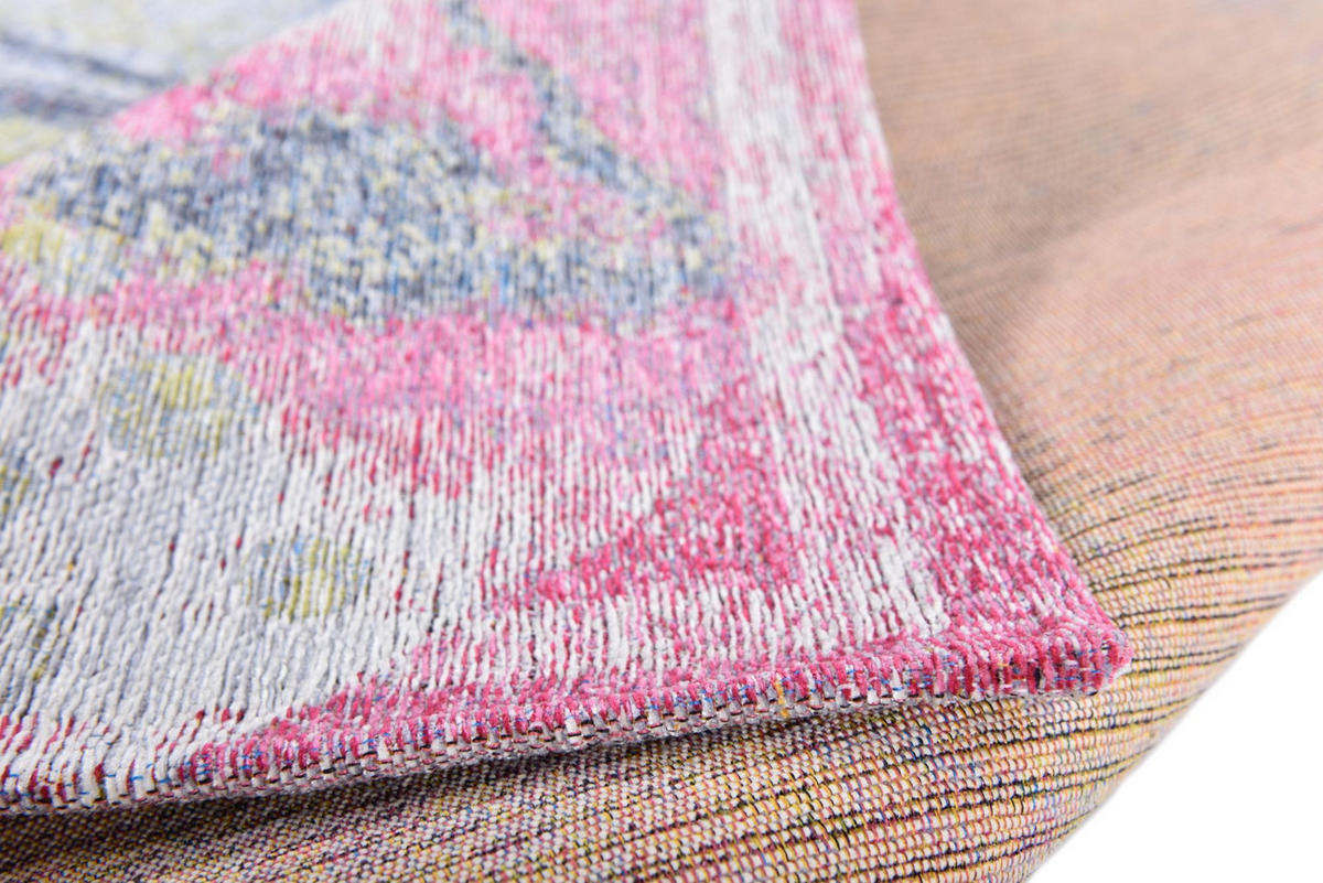 FLACHWEBETEPPICH Cosima 130x190 cm - Pink, Textil (130/190cm) - Gino Falcone