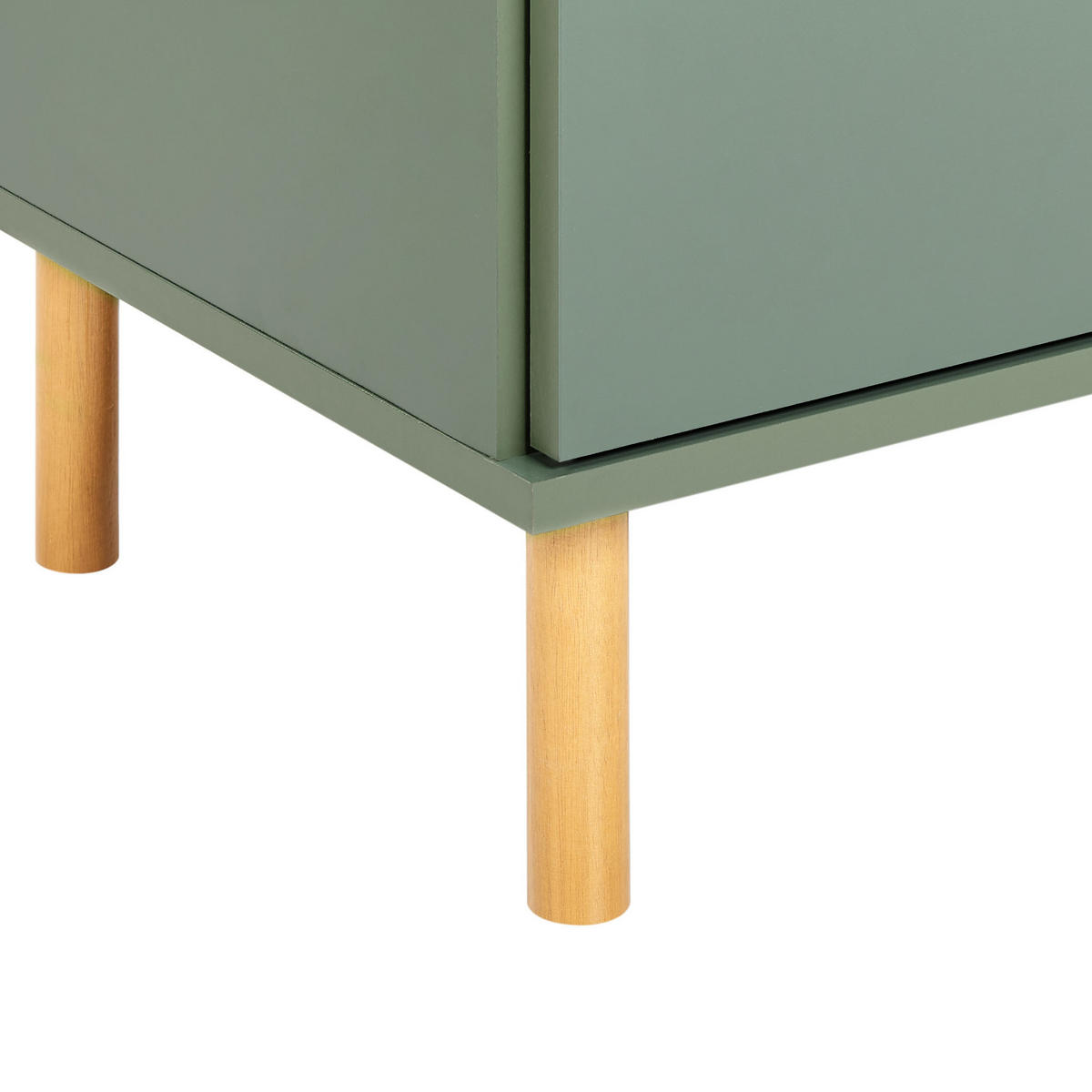 KOMODA s 6 zásuvkami Zelená Walpole - zelená barva, kompozitní dřevo (158/76/40cm) - Beliani