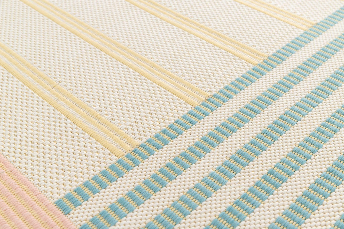 BUNTER Teppich für Innen- und Außenbereich gelb - Gelb, Textil (200/290cm) - AFK Living