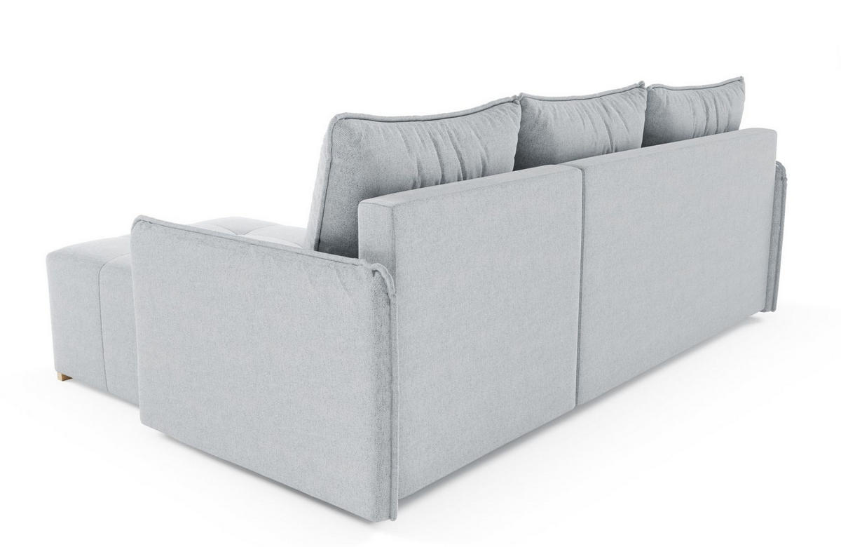 ECKSOFA Granatowy GREND Rechts - Multicolor, Textil (210/140cm) - Sepro Meble