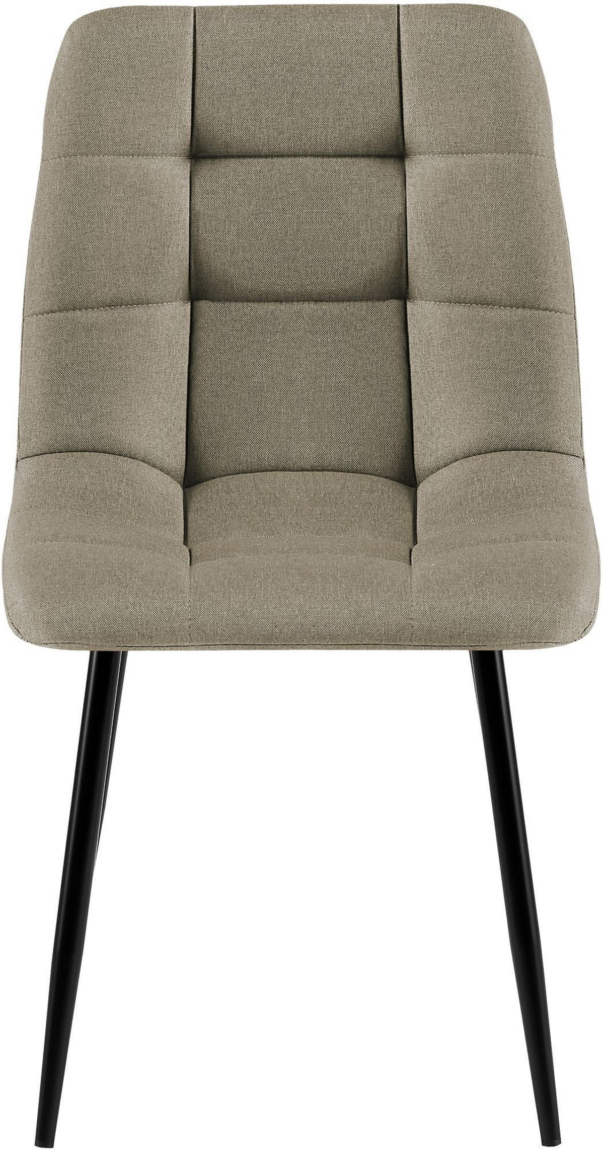 ESSZIMMERSTUHL Tilde 84x45x55 cm taupe - Taupe, Textil (45/84/55cm) - furnicato