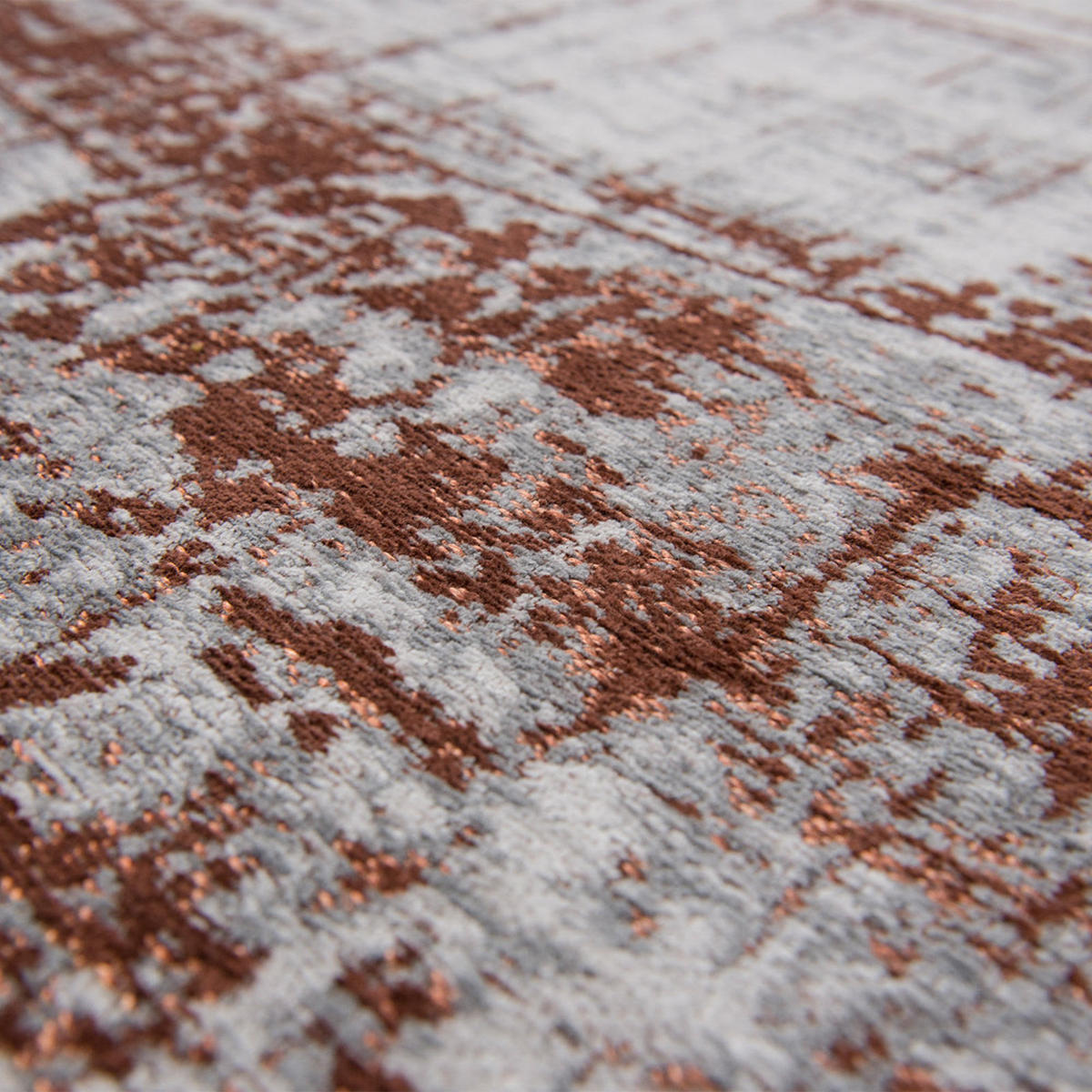 TEPPICH Copperfield Mad Men 140/200 cm - Braun, Textil (140/200cm) - Louis De Poortere