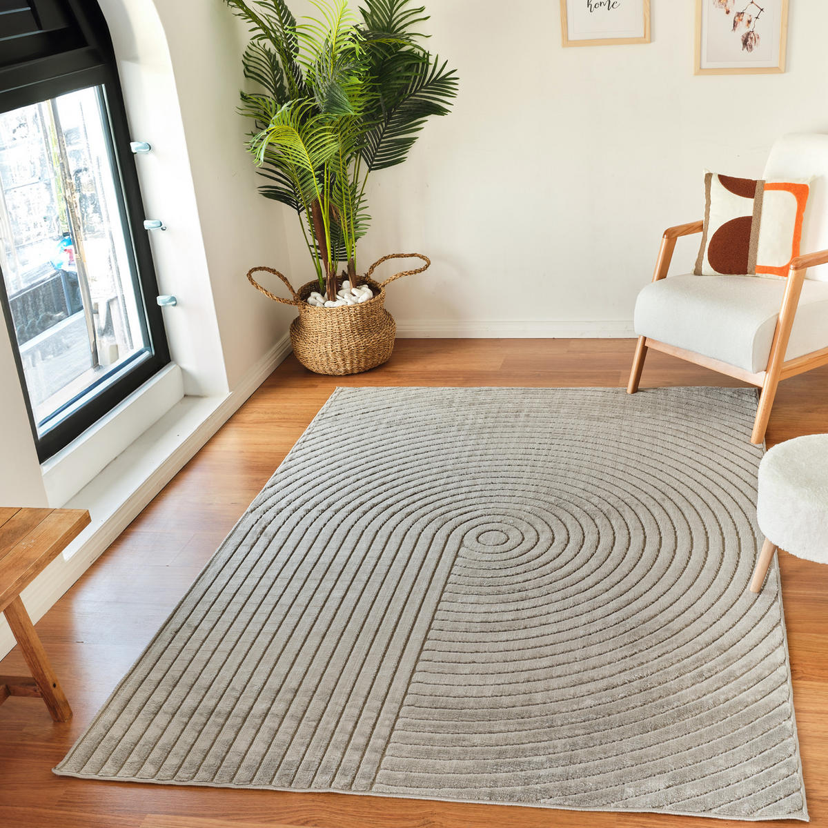 OUTDOORTEPPICH 120x170 cm Grau - Grau, Naturmaterialien/Textil (120/170cm) - LIVABLISS