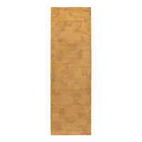 TEPPICH Jelly Gold Meditation 80/250 cm - Gelb, Textil (80/250cm) - Louis De Poortere