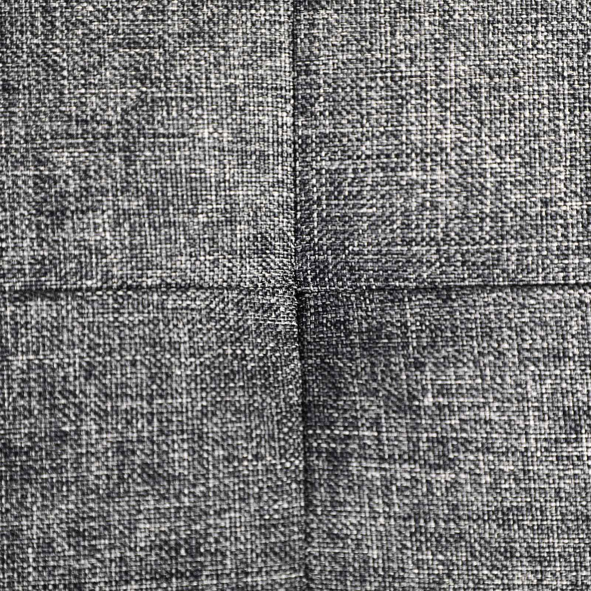 SITZBANK MIT KLAPPDECKE - Grau, Holzwerkstoff (38/38/76cm) - Hansiro