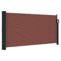 SEITENMARKISE Ausziehbar Braun 100x300 cm - Braun, Textil (300/100/300cm) - furnicato
