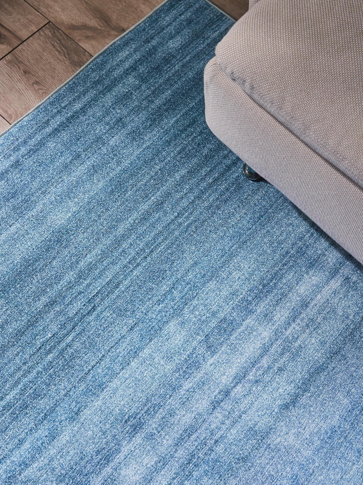 TEPPICH Laury Blau 160x230 cm - Blau, Kunststoff/Textil (160/230cm) - benuta Pop