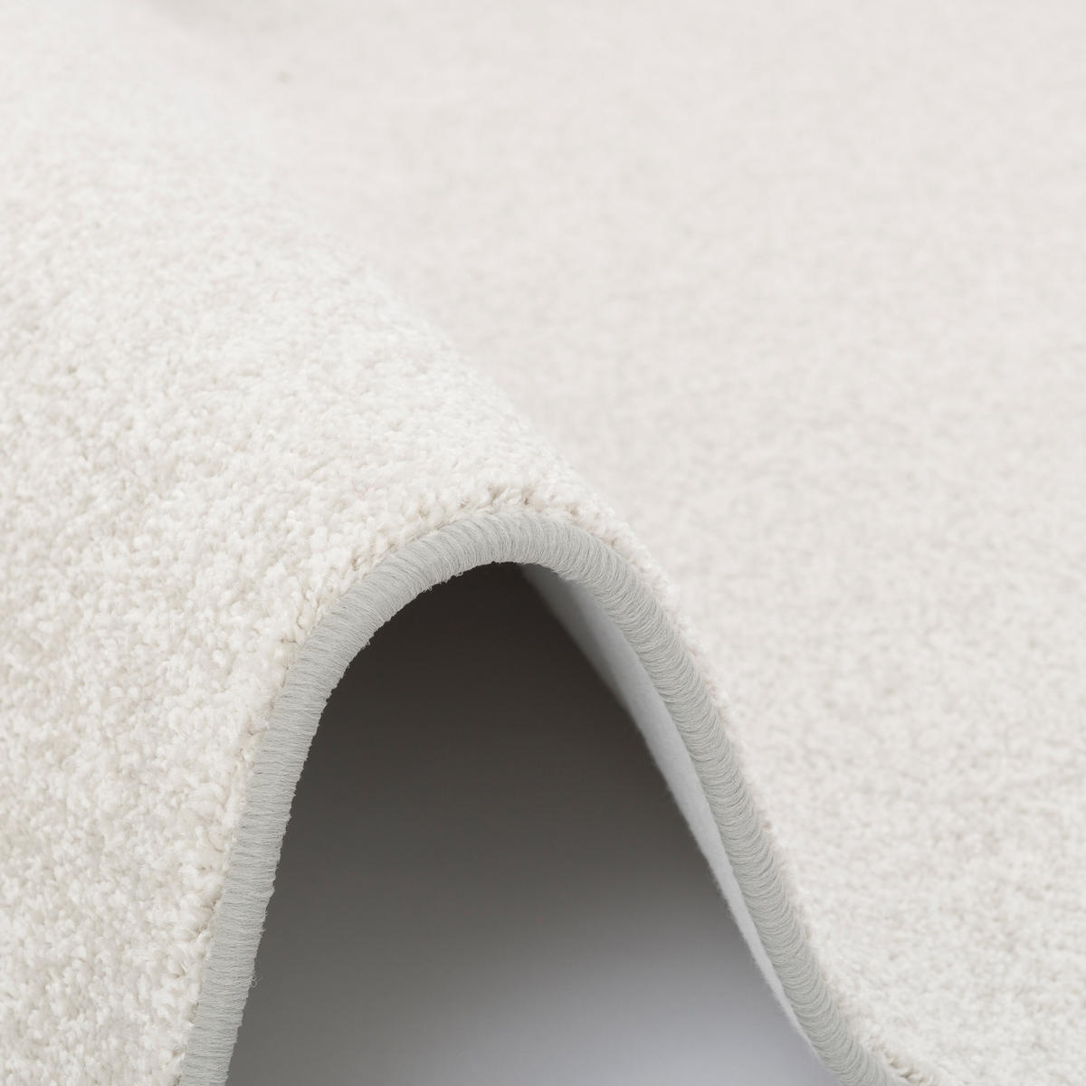 HOCHFLOR VELOURS TEPPICH LUNA - Hellgrau, Textil (80/320cm) - Snapstyle