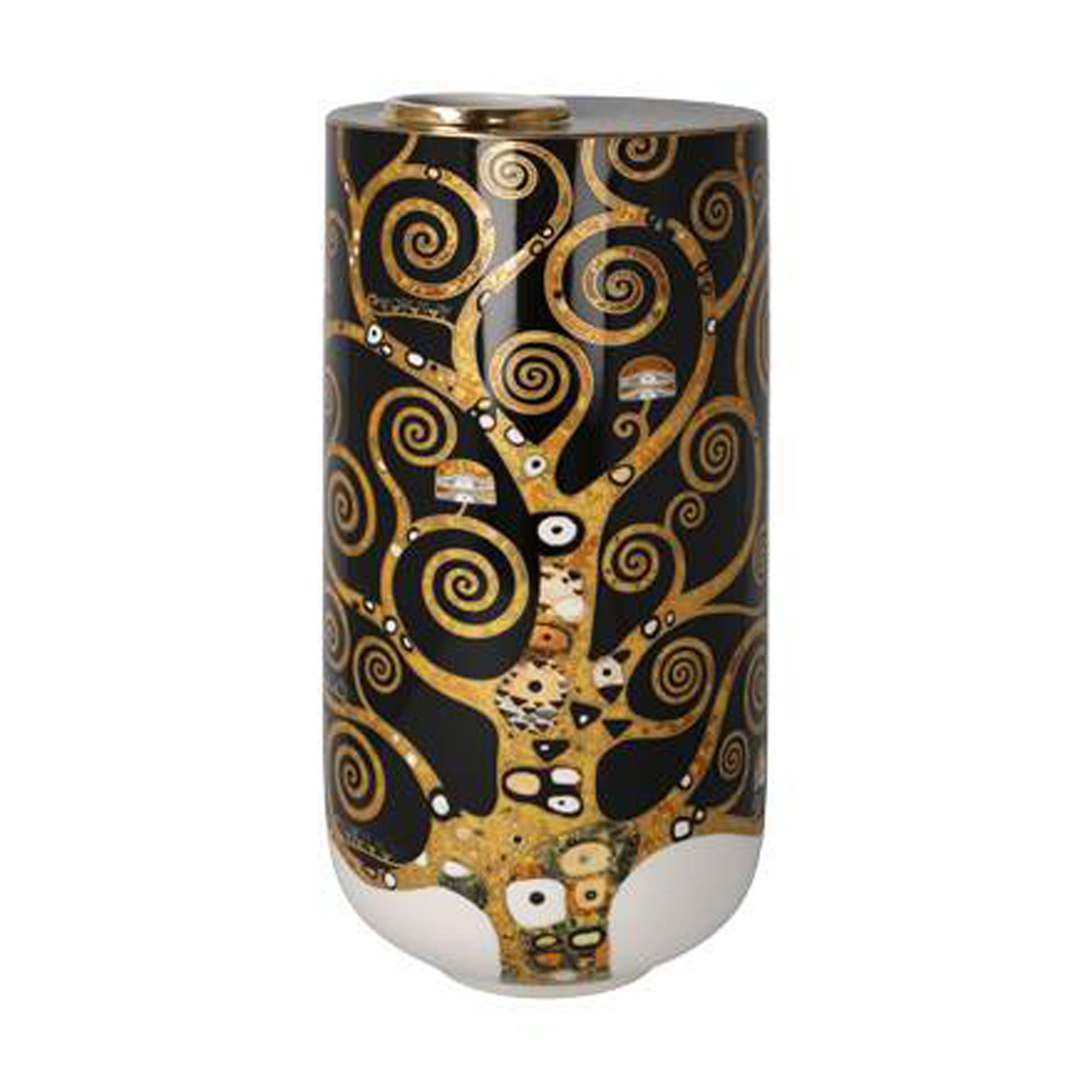 VASE Gustav Klimt - Der Lebensbaum, Bunt, H 25.5 cm - Multicolor, Keramik (25.5cm) - Goebel