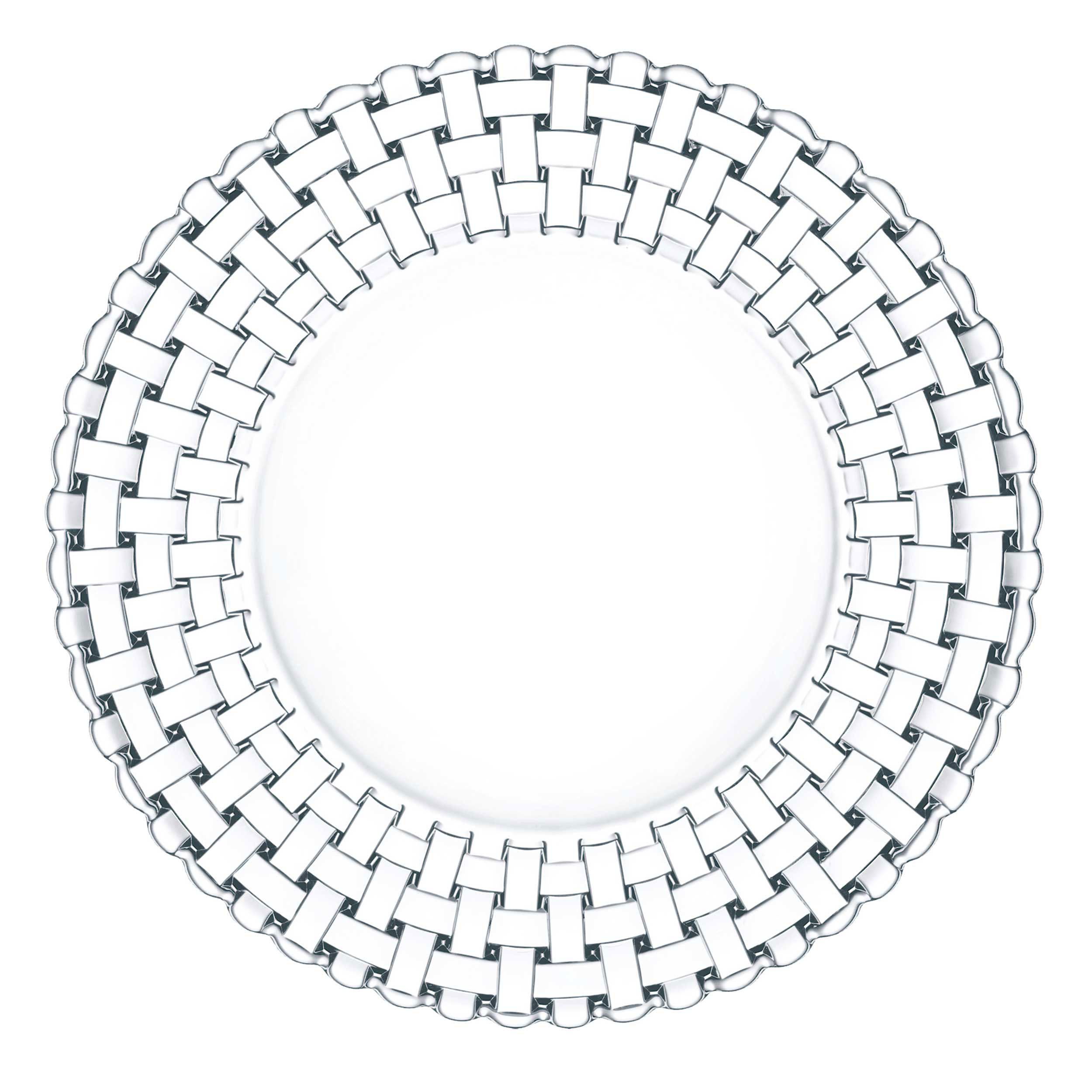 SPEISETELLER Bossa Nova, 2er Set, Kristallglas, 27 cm - Transparent, Glas (27/27/2.4cm) - Nachtmann