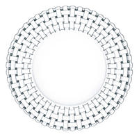 SPEISETELLER Bossa Nova, 2er Set, Kristallglas, 27 cm - Transparent, Glas (27/27/2.4cm) - Nachtmann