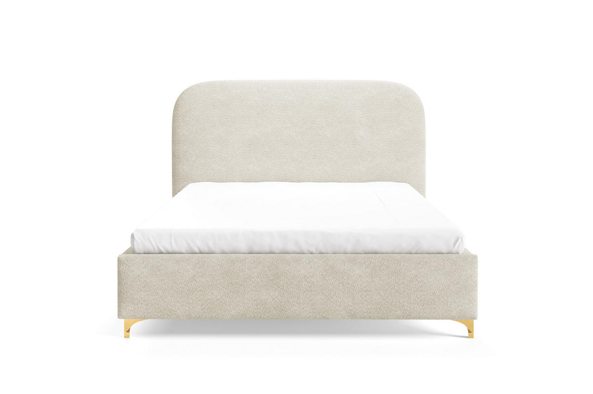 POLSTERBETT LANA Bettkasten Lattenrost 180x200 Beige - Beige, Holz (180/200cm) - Furnistar
