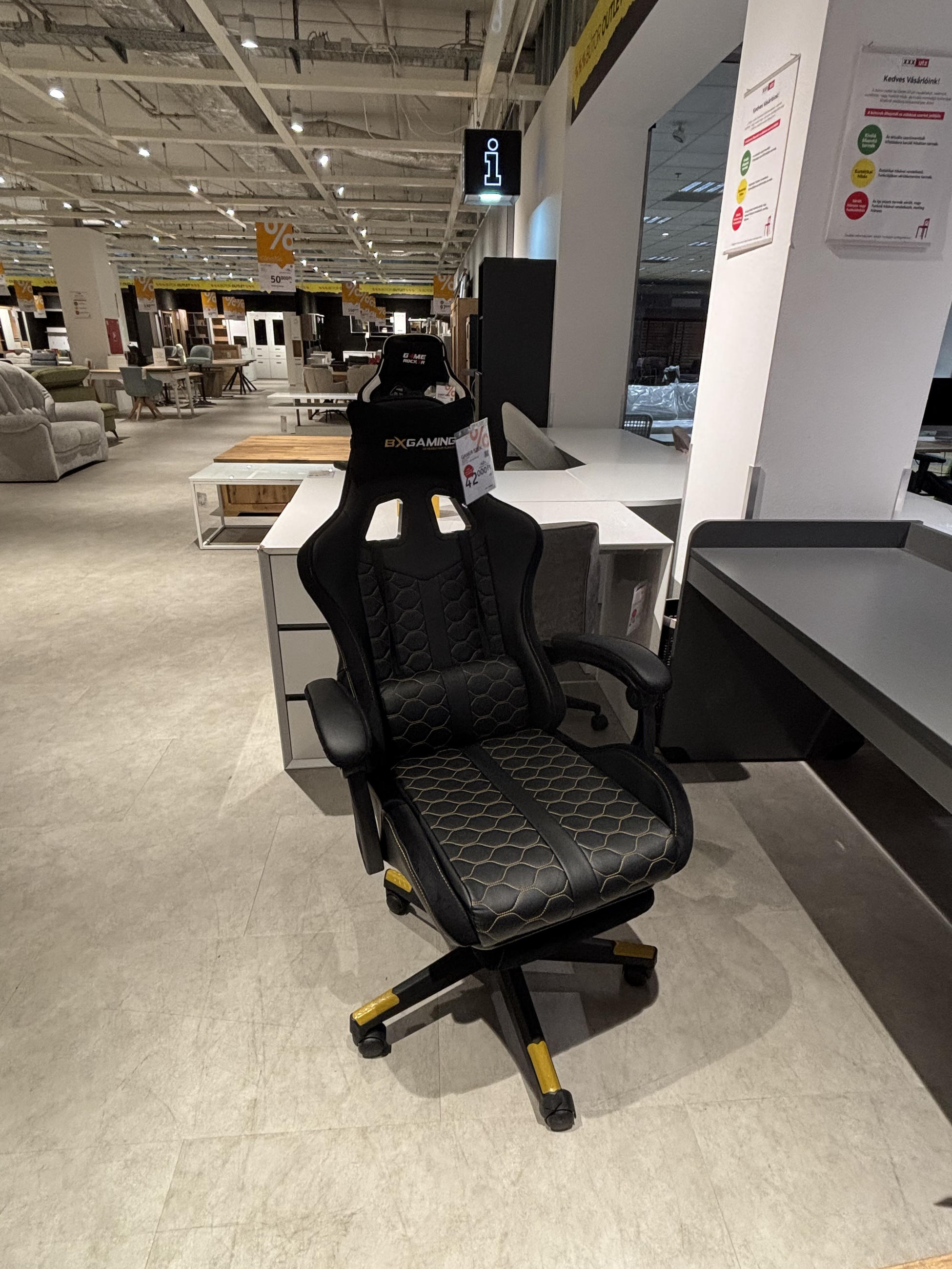 GAMER SZÉK- MORTEN