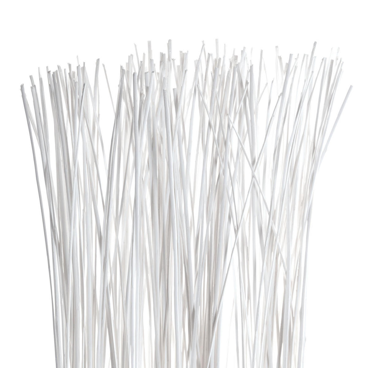 RAUMTEILER Slim 170x40 cm, Weidenholz-Zweige weiß - Weiß, Naturmaterialien (40/170/12cm) - DESIGN DELIGHTS