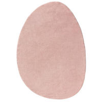 TEPPICH Nola Rosa 80x110 cm - Rosa, Kunststoff/Textil (80/110cm) - benuta Pop