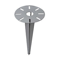 LED WEGELEUCHTE Edelstahl Silber - Silberfarben, Metall (15/15/30.5cm) - Globo Lighting