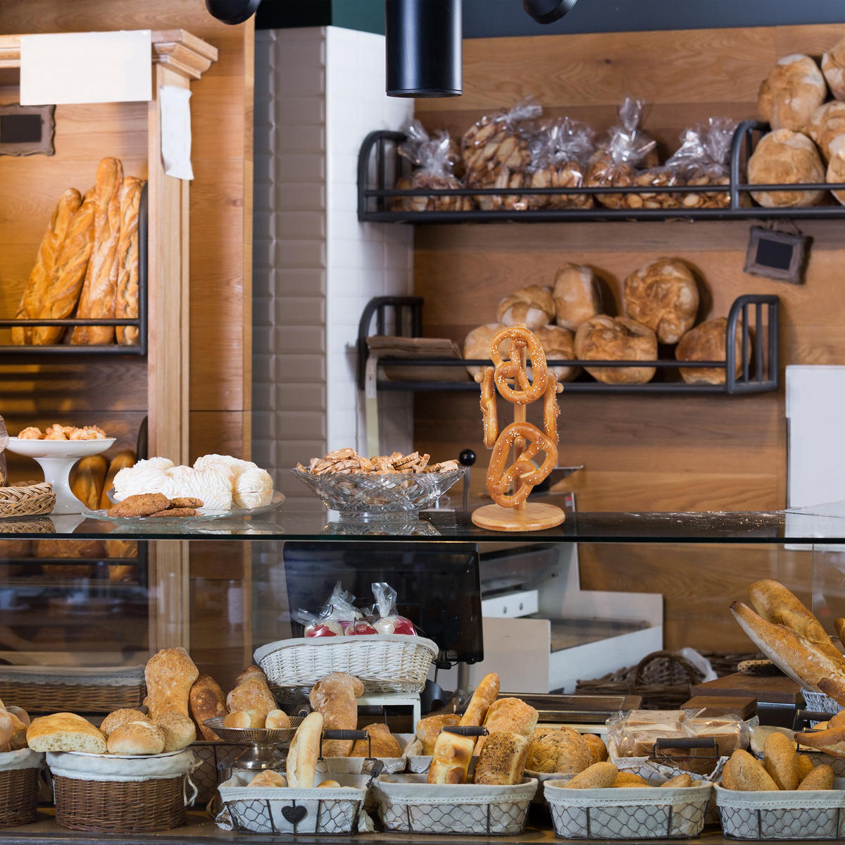 STOJALO za perece - svetlo rjava, les (17.5/35/17.5cm) - Relaxdays