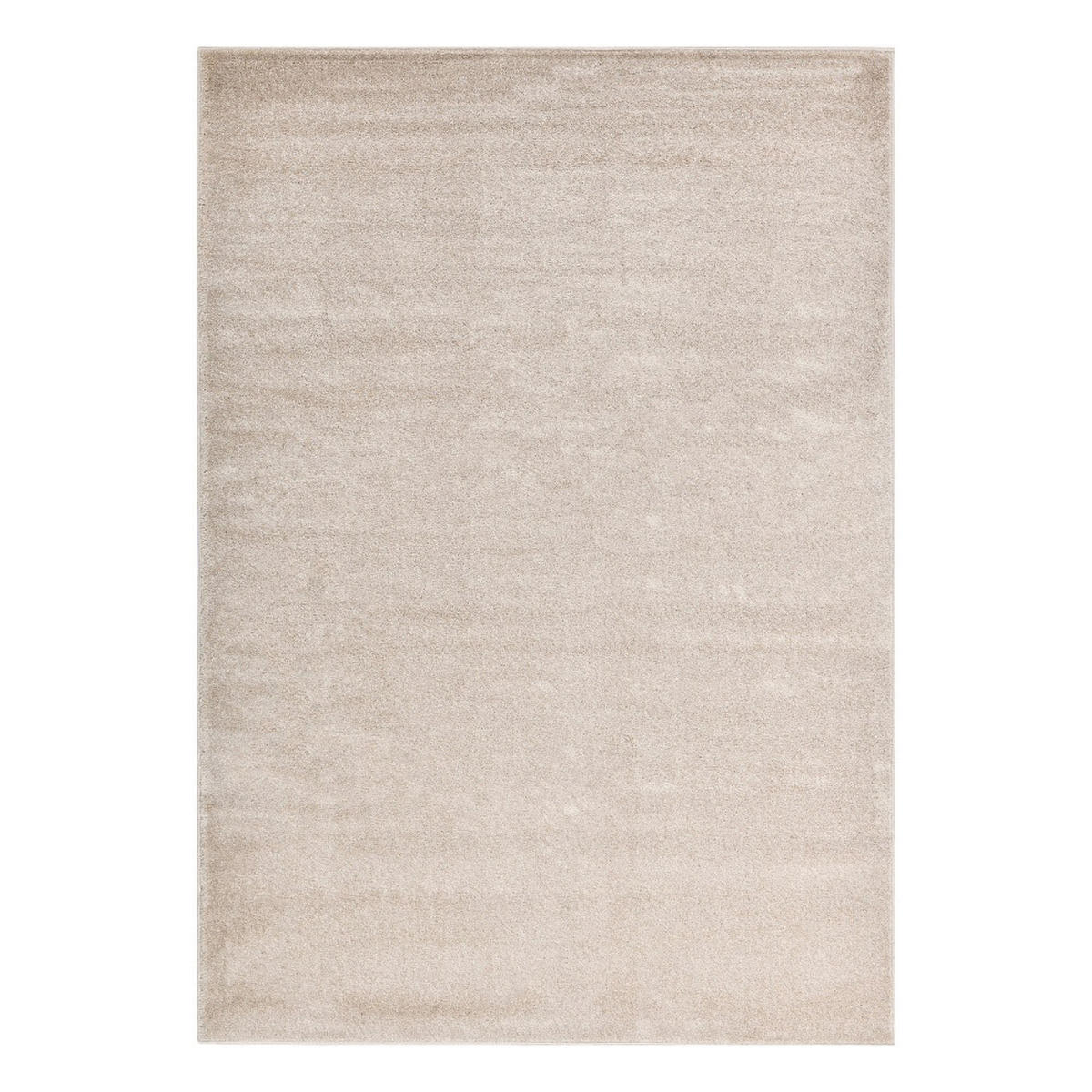 KURZFLORTEPPICH FOFI - Farbe: Beige, Größe: 200 x 140 cm - Beige, Kunststoff (140/200cm) - Home Deluxe