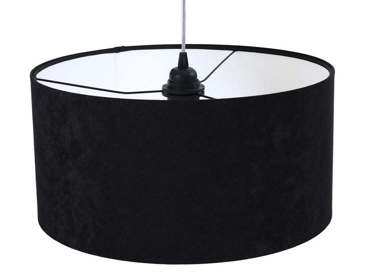 HÄNGELEUCHTE Schwarz 60/30 cm - Schwarz/Weiß, Kunststoff (60/1.1/30cm) - ONZENO