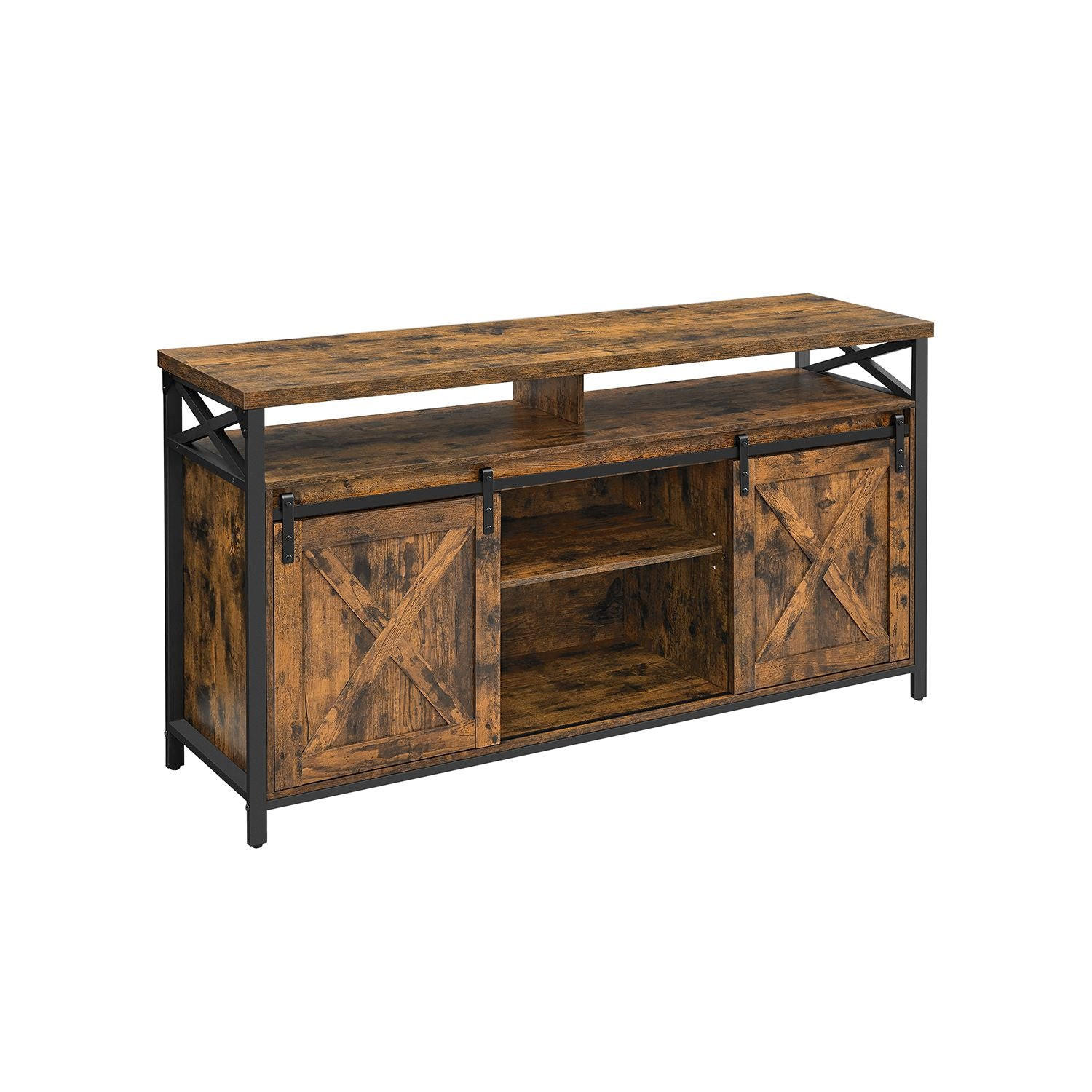 TV-SCHRANK N'DJAMENA - Braun, Holzwerkstoff (147/76/40cm) - Hansiro