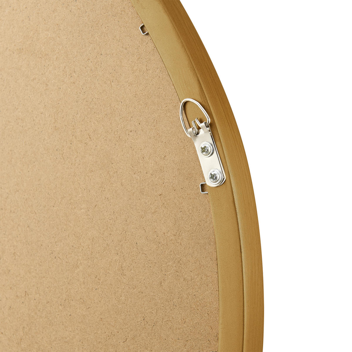 WANDSPIEGEL Filiano - Goldfarben, Glas/Holzwerkstoff (58/80/1.8cm) - [en.casa]