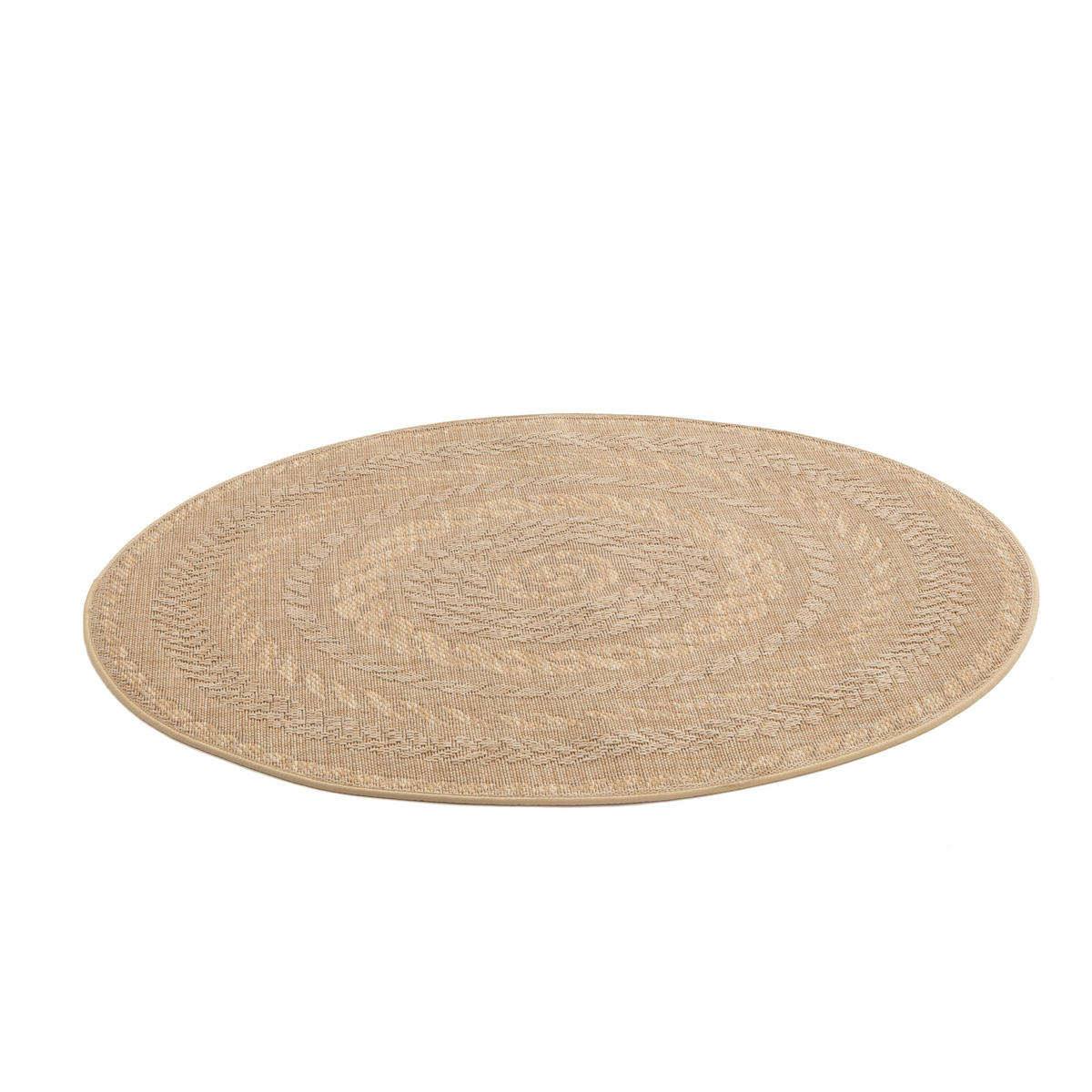 TEPPICH In- Outdoor, fleckenresistent beige - Beige, Textil (160/160cm) - AFK Living