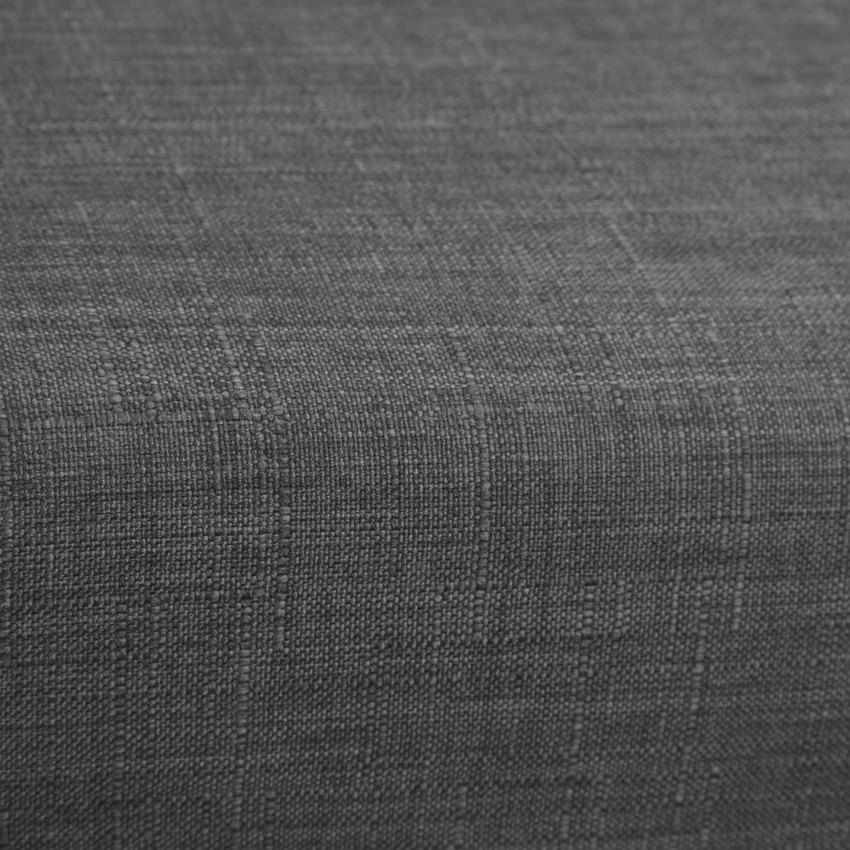HOCKERBANK in Polyester 103/41/47 cm in Anthrazit - Braun, Textil (103/47/41cm) - Homestyle4u