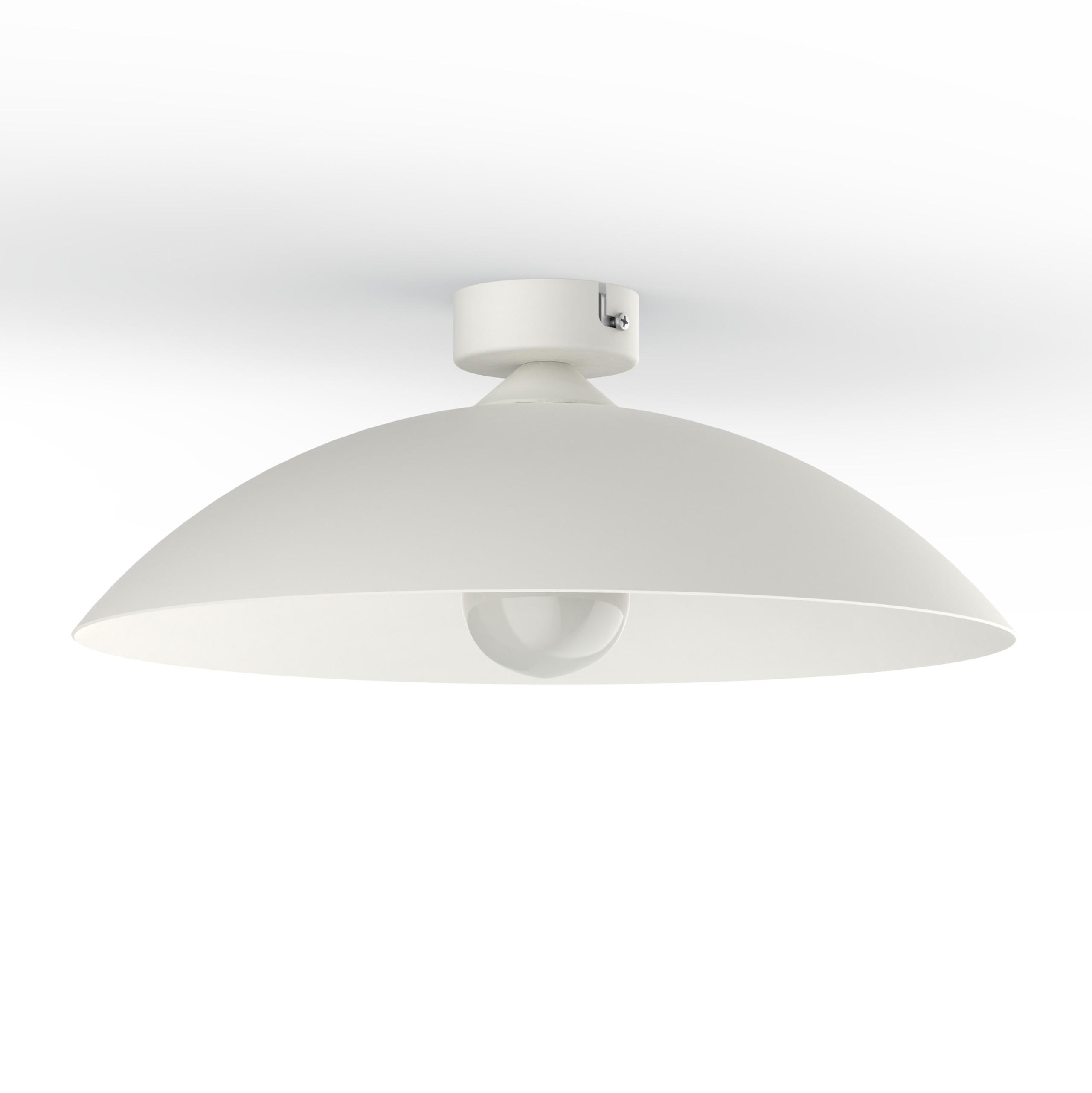 Lumicom Deckenleuchte Weiß 40x14.5x40 cm