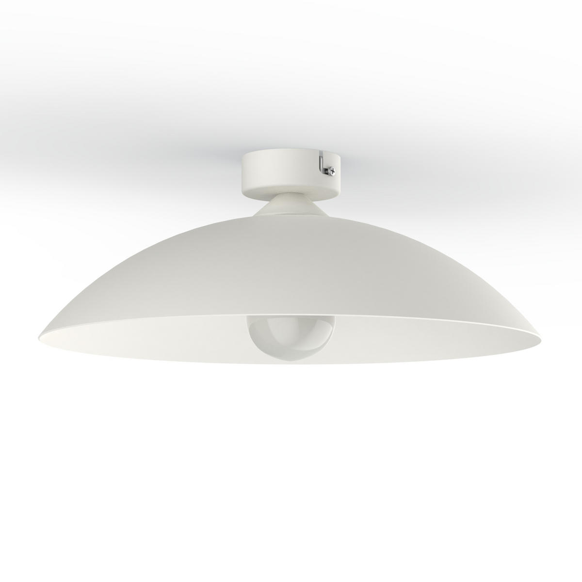 DECKENLEUCHTE - Weiß, Metall (40/40/14.5cm) - Lumicom